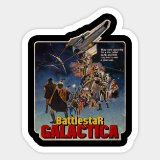 battlestar galactica vintage Sticker